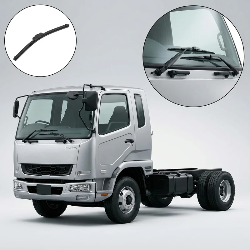 Passenger Side Wiper Blade for Mitsubishi Fuso FM330 (2008 - 2011) - 1